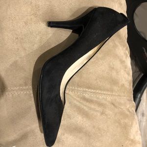 Michael Kors Black Suede Pumps